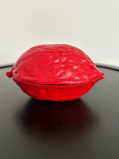 Vintage Cast Iron Nutcracker in Red – Made in Taiwan, View more