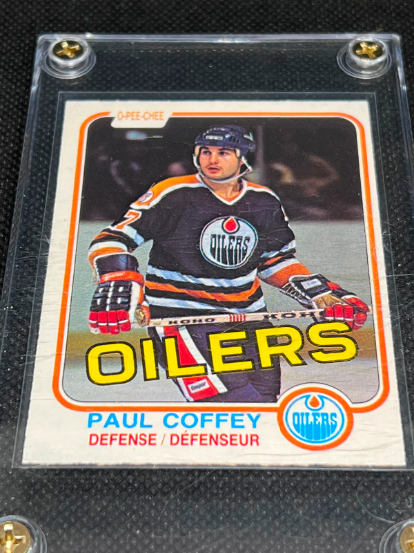 Paul Coffey rookie card o pee chee in Arts & Collectibles in Mississauga / Peel Region