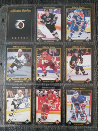 Hockey cards Gillette series 