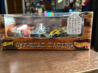 HOT WHEELS OFF-ROAD Racing Box Set 1997 3 Cars Booth 279