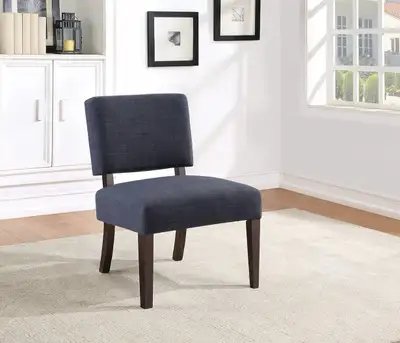 OSP Chaise Chair in navy blue, View more