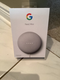 Google Nest Mini 2nd Generation Smart Speaker - Grey / Chalk