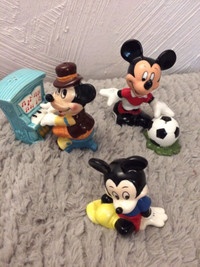 Vintage Mickey Mouse salt and pepper shakers 