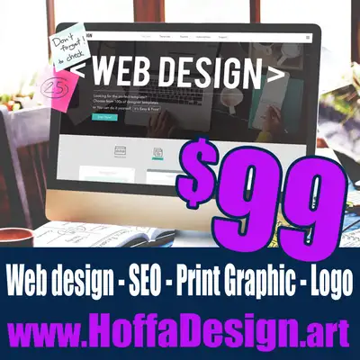 Website design Web Designer Graphic SEO Wordpress Shopify Logo, View more