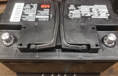 agm h6 car battery for many cars and trucks 2 years old. $100.