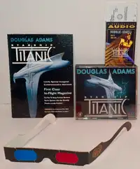 Starship Titanic Douglas Adams PC Game 1998 Booklets 3D Glasses