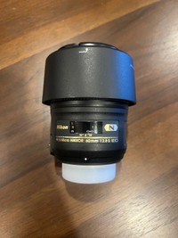 Nikon Lense AF-S Micro Nikkor 60mm