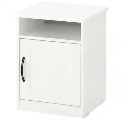 Bought this nightstand in brown some time ago. Never took it out of the box still sealed Not moving...