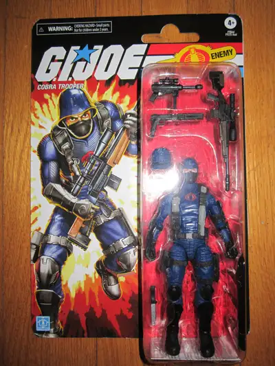 Cobra Trooper G.I.Joe Classified Retro Card, View more