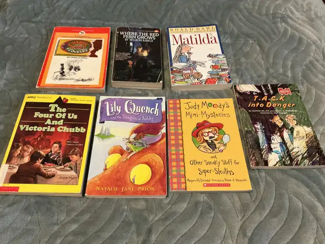 Books- for school aged children. ( -$2.00 for each book)
