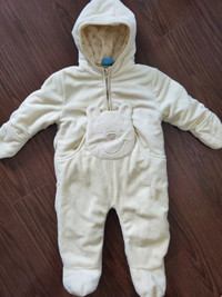 Winnie The Pooh Pram Snowsuit 8-12 months