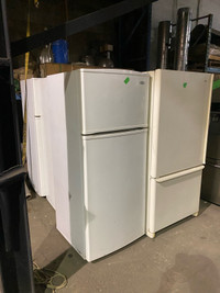  White fridges 28 inch, 30 inch all makes some models