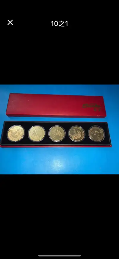 Brand New Sands Macao 澳門金沙 庚寅虎年紀念金弊套裝2010-Year of the Tiger comm, View more
