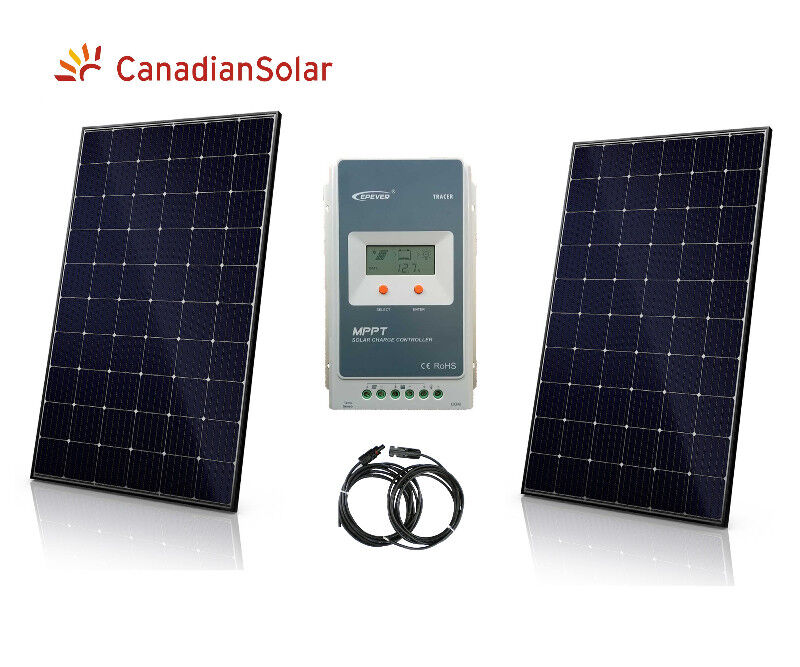 New 710W Solar Panel Kit MPPT controller for RV Boat Trailer Other