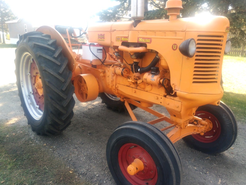 Moline U Minneapolis tractor for sale Farming Equipment Red Deer