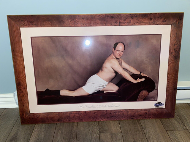 The timeless Art of Seduction wood frame 24 x 36 inch - Seinfeld dans Art et objets de collection  à Ville de Montréal - Image 2