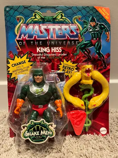 Masters of The Universe Origins King Hiss, View more