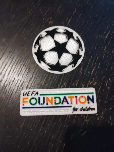 Patch Champion's league Ligue des champions UEFA Applicable avec un fer a repasser et colle sur le j...