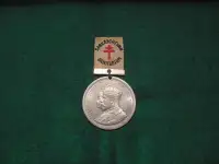 Old Saskatchewan Sanitarium 1911 King George V Coronation Medal