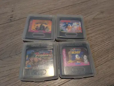 Prices are firm. All cleaned and tested Shining Force - $80 Sonic The Hedgehog 1 - $25 Virtu Fighter...