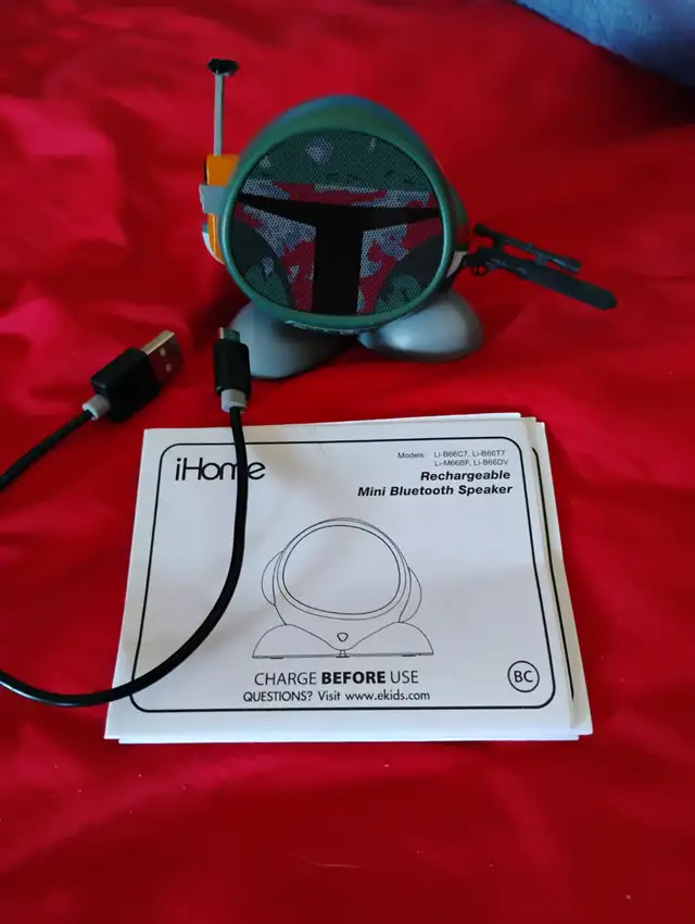 STAR WARS BOBA FETT BLUETOOTH SPEAKER NEW in General Electronics in Annapolis Valley - Image 2