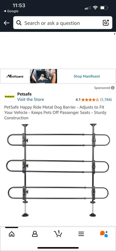 PET SAFE Metal Dog Barrier- BRAND NEW, View more