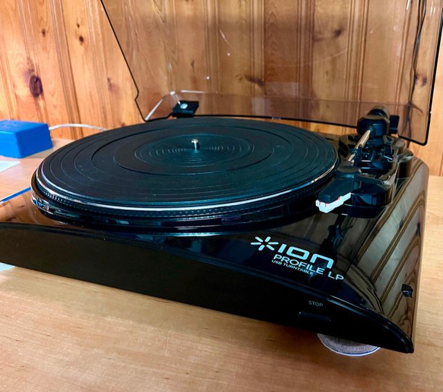 ION Profile LP USB Turntable NEW PRICE in Stereo Systems & Home Theatre in Truro