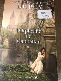 Livre L’orpheline de Manhattan
