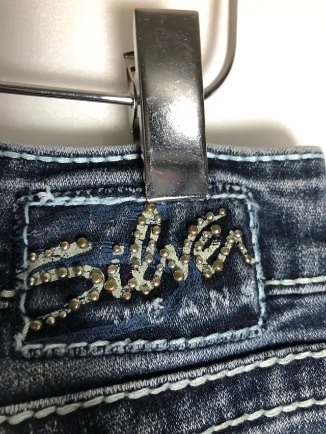 Women’s Silver Aiko Boot Cut Jeans. Size 29/31 in Women's - Bottoms in Edmonton - Image 3