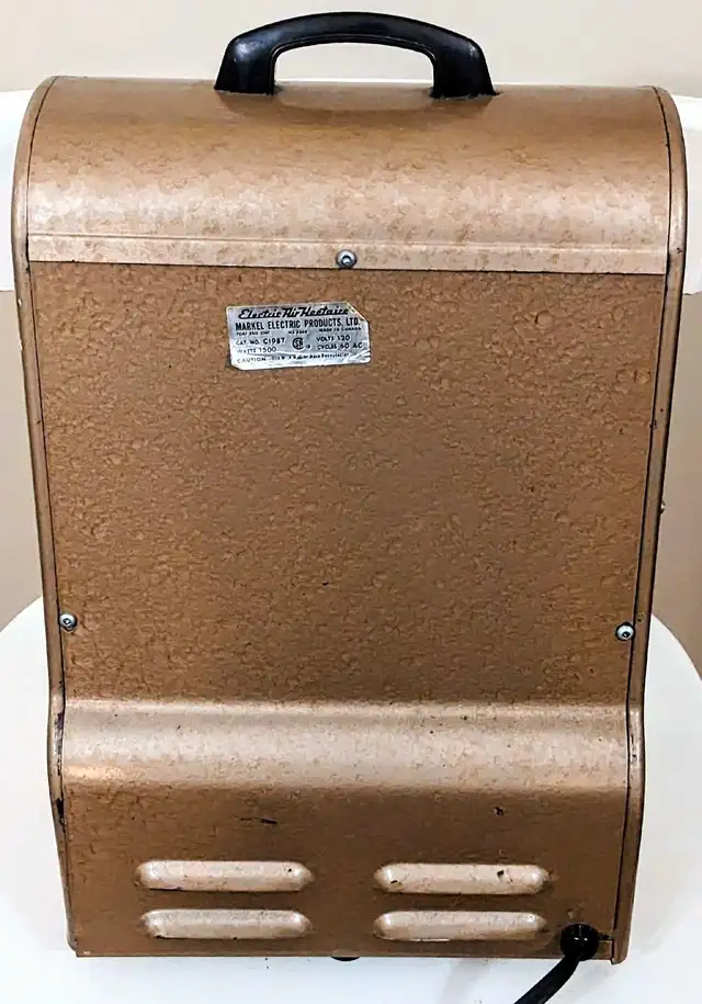 Heater Vintage Markel Neo-Glo Radiant Fan-Glo in Heaters, Humidifiers & Dehumidifiers in Norfolk County - Image 11