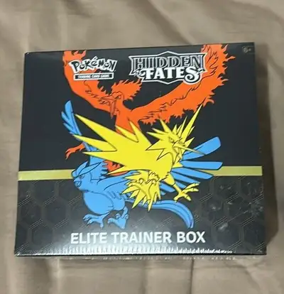 Brand New Sealed: x2 Hidden Fates Elite Trainer Boxes -$450 each No trades. No lowballers.