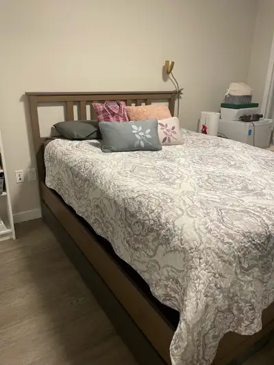 Queen sized Ikea bed frame, View more