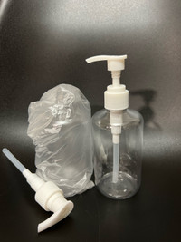 Driew Pump BottlesClear, Dispenser 250ml Shampoo BottlesPump Con
