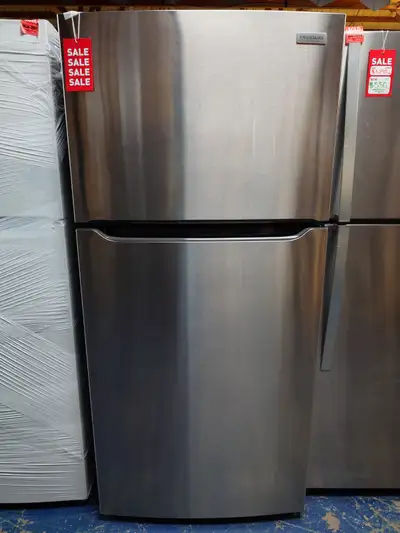 Frigidaire "30" Stainless Steel Top Freezer Bottom Fridge, View more