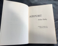 Airport by Arthur HAILEY. 1968 rare & collectible classic book. 