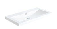 Brand NEW Bathroom sink White 49" x 22"
