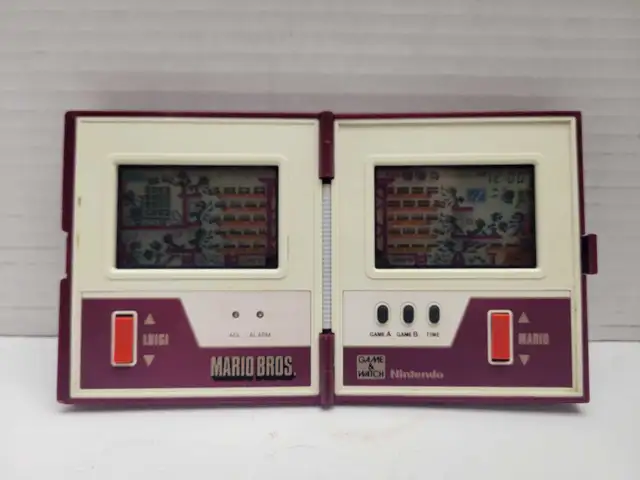 Game & Watch Mario Bros Nintendo 1983 MW-56