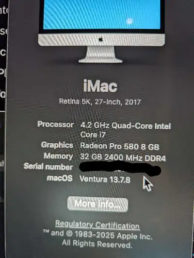 27-inch iMac, View more