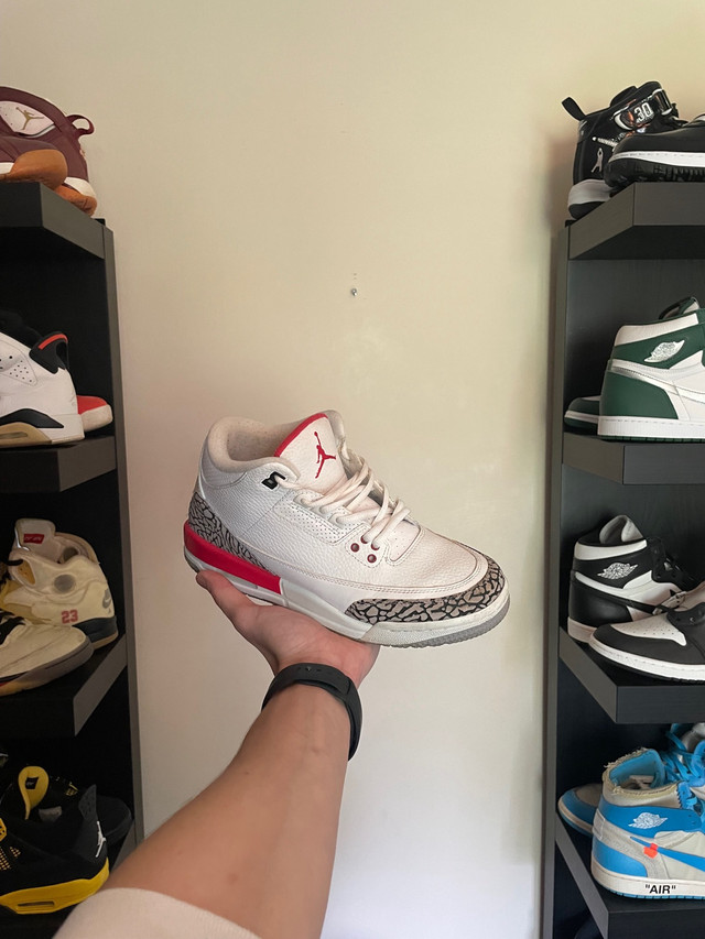 2018 Air Jordan 3 Retro ‘Hall Of Fame’ Sz 8.5W in Women's - Shoes in Charlottetown
