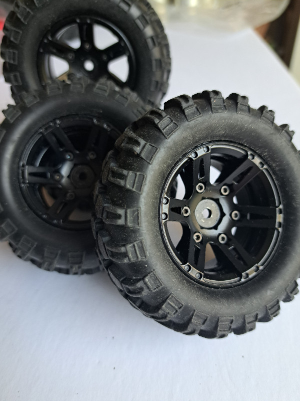 Steel Beadlock Wheels & KRT Tires Set for RC Crawler Upgrade! in Other in City of Toronto - Image 3