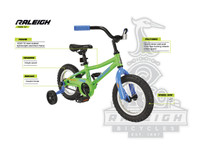 Vibe - Kids' Bike (12") - Green