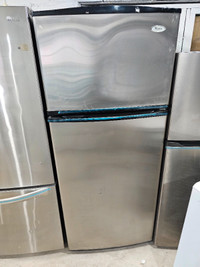 Whirlpool 28" Stainless Steel Top Freezer Bottom Fridge Refriger
