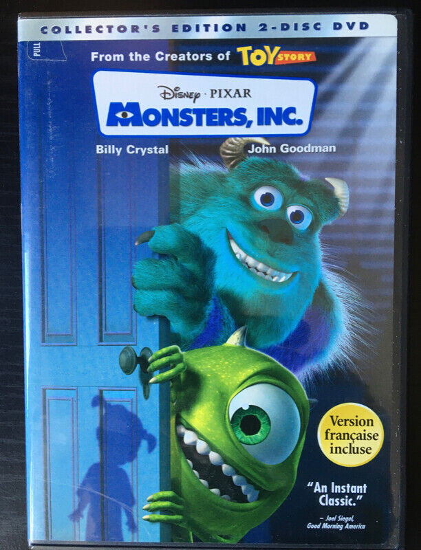 DVD - MONSTERS, INC. (widescreen, 2 disc edit., angl./franç.) dans CD, DVD et Blu-ray  à Ville de Montréal