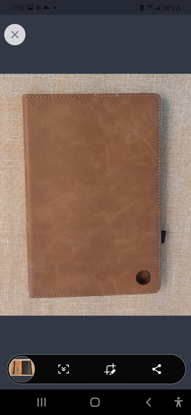 Brand new leather Case for Samsung Galaxy Tablet plus pen in General Electronics in Thunder Bay - Image 2