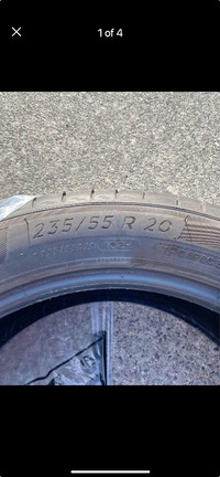 Michelin Tires 235/55/R20