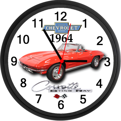 Brand new boxed wall clock approximately 10 inches in diameter featuring Custom designed artwork. Cl...