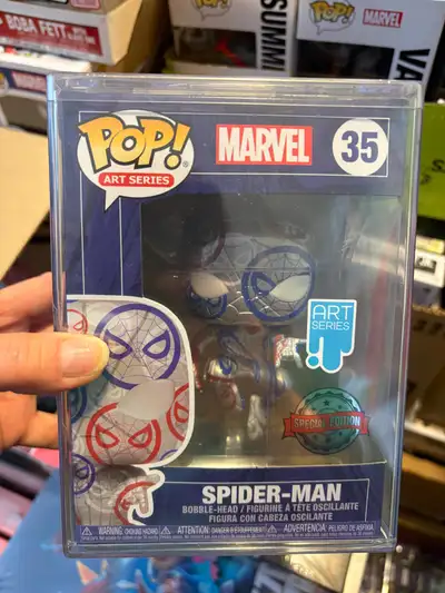 Funko Artist Series Marvel Spider-Man Vaulted, View more