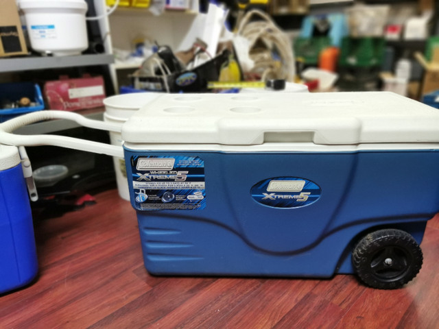 Coleman Wheeled Cooler, 62-Quart/59L in Fishing, Camping & Outdoors in City of Toronto