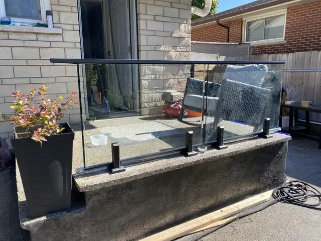 glass panels for deck or porch railing   in Other in Hamilton - Image 3