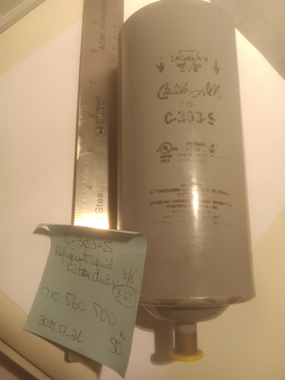 Sporlan Catch-All C-303-S Refrigerant Liquid Filter Drier 3/8", View more